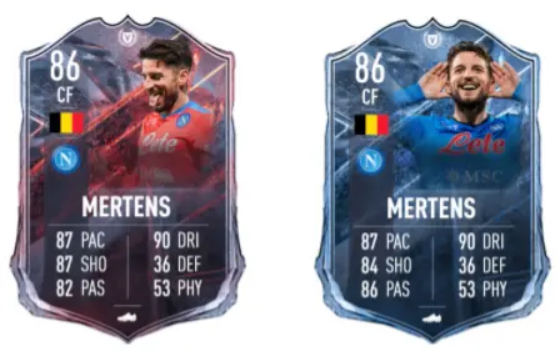 FIFA 22 Dries Mertens Statistics