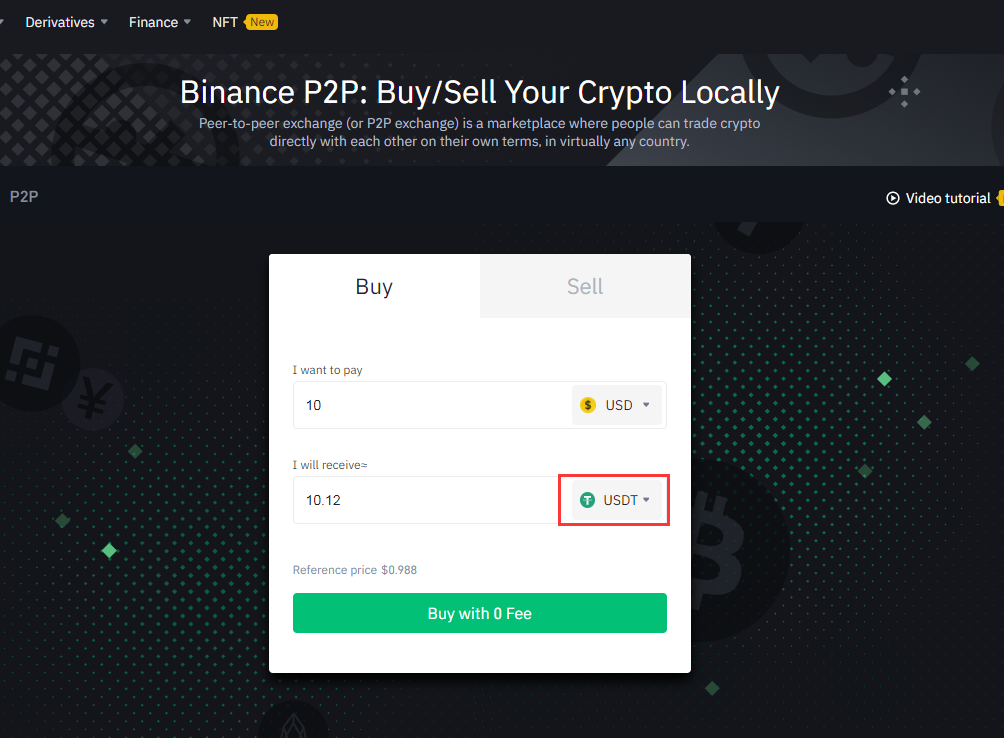 Binance P2P Buy Your Crypto Locally